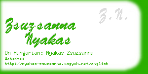 zsuzsanna nyakas business card